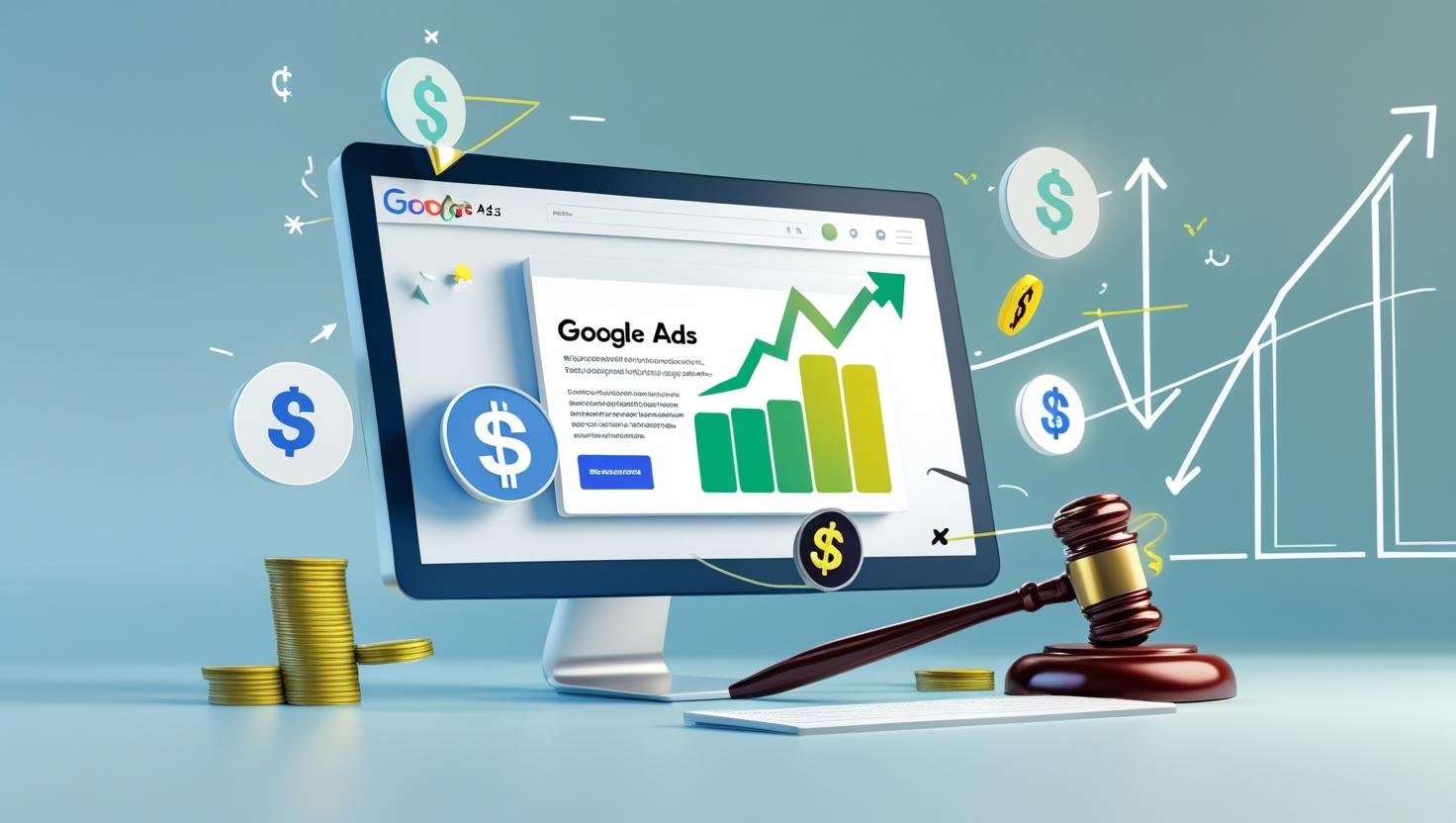 Como funciona o leilão do Google Ads?